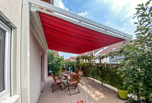 Alu Terrassenüberdachung 3m x 2m inkl. VSG Glas Eindeckung